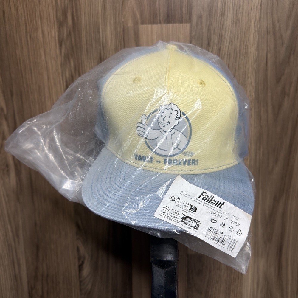 Fallout Vault Forever Snapback Hat Cap Bethesda Video Game